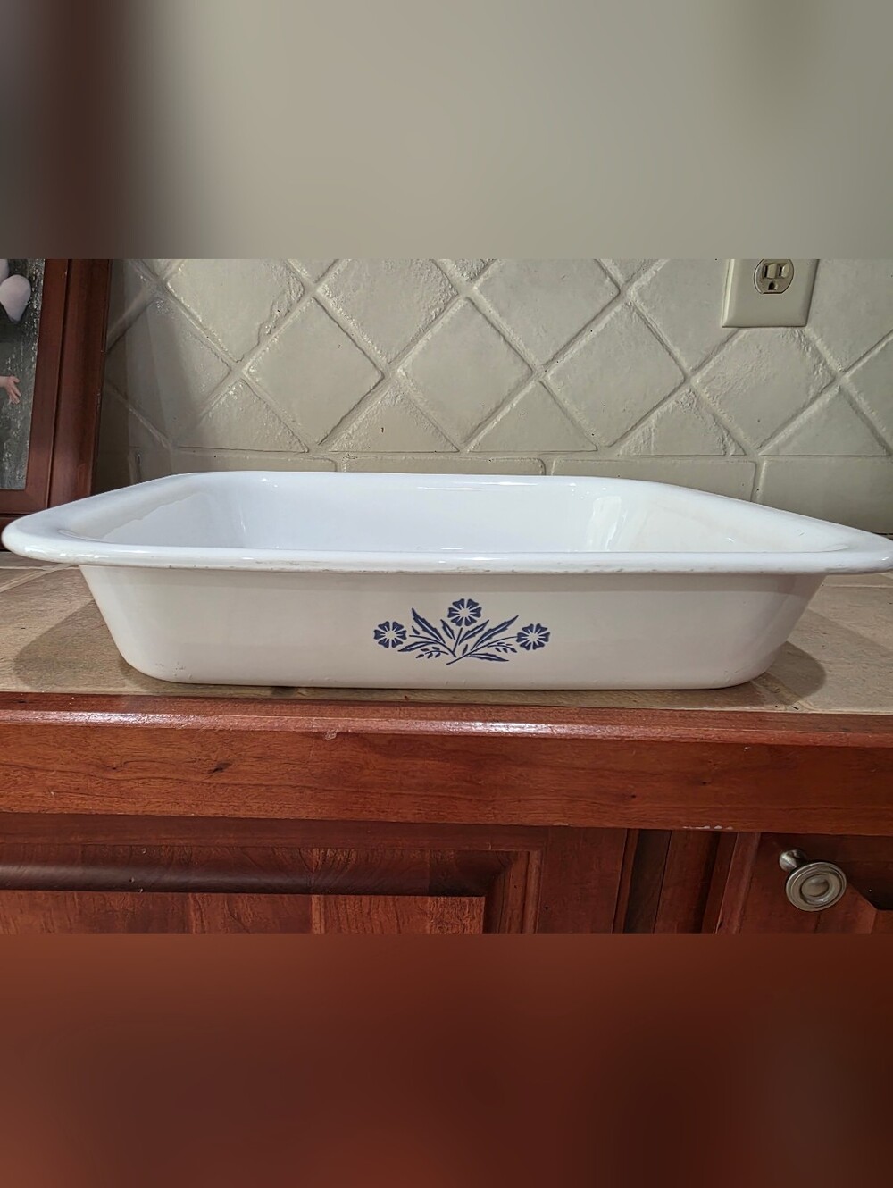 Corningware Cornflower White Lasagna Pan